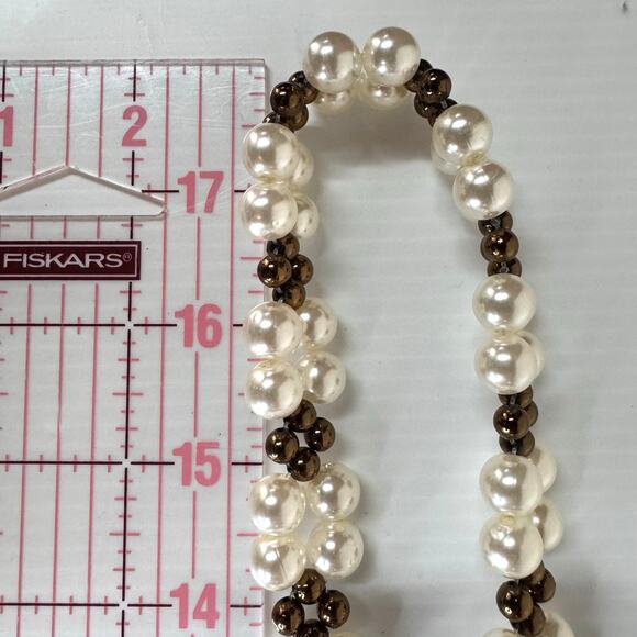 FREE PEOPLE Pearl Mini Crossbody Bag Chunky Glam Going Out Dressy Party‎ - Picture 9 of 9